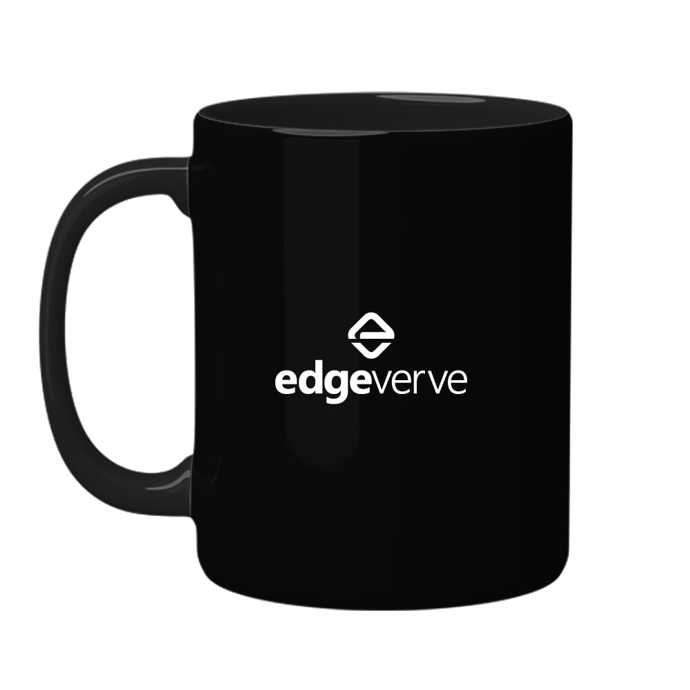 Ceramic Mug- Black- 350ML